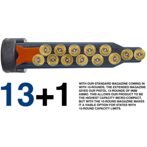 S&W M&P9 Shield Plus NTS 9mm 3.1″ Barrel 10+1/13+1