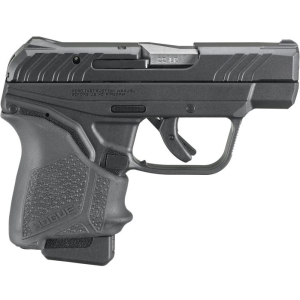 Ruger LCP II Black w/Hogue Grip Sleeve 22LR 2.75″ Barrel 10+1