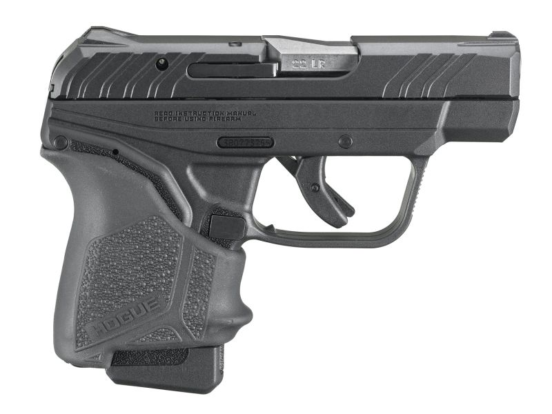 Ruger LCP II Black w/Hogue Grip Sleeve 22LR 2.75" Barrel 10+1 - Image 2