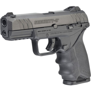 Ruger Security-9 Black w/Hogue Grip Sleeve 9MM 4″ Barrel 10+1