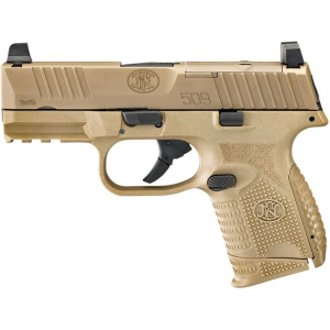 FN 509 Compact MRD FDE 9mm 3.7″ 12+1/15+1