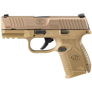 FN 509 Compact 9mm 3.7″ 12+1/15+1 FDE