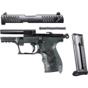 Walther P22Q Black 22LR 3.42″ Barrel 10+1