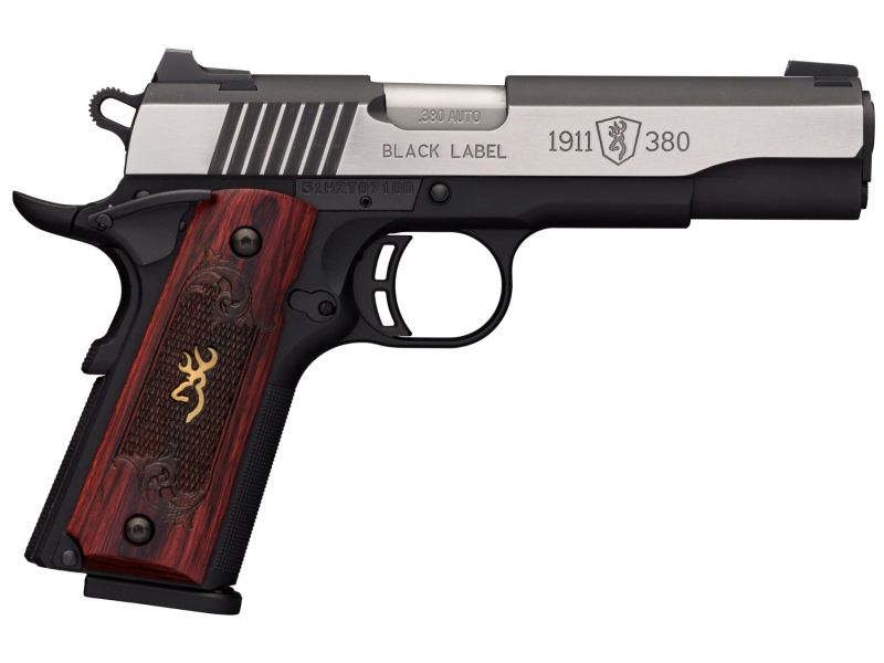 Browning 1911-380 Black Label Medallion Pro 380ACP 4.25" 8+1 - Image 2