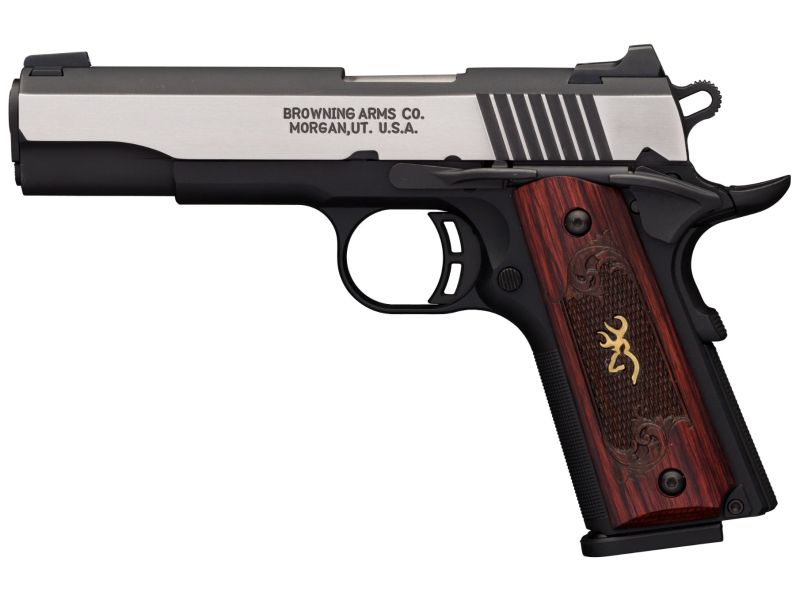 Browning 1911-380 Black Label Medallion Pro 380ACP 4.25" 8+1