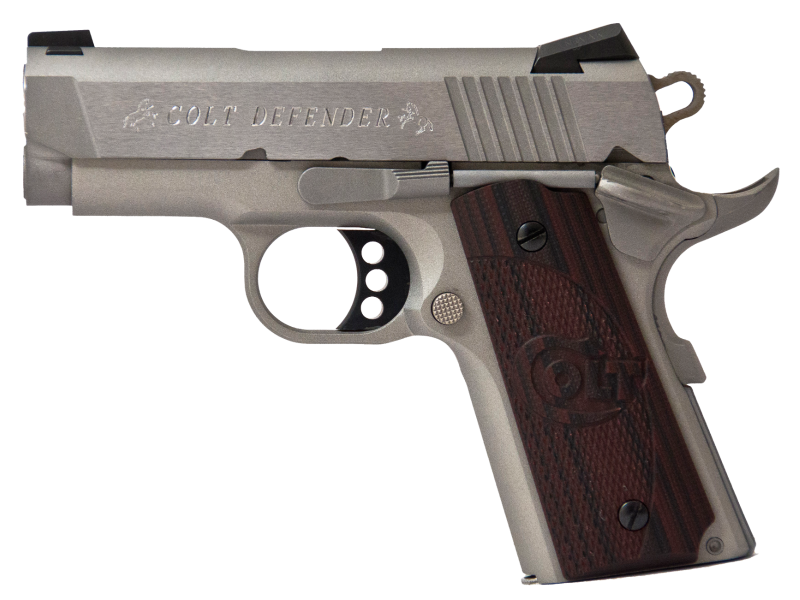 Colt Defender SS Compact 45ACP 3" 7+1 Black Cherry