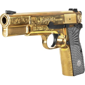 Girsan MC P35 Engraved Gold 9mm 4.87″ Barrel 15+1