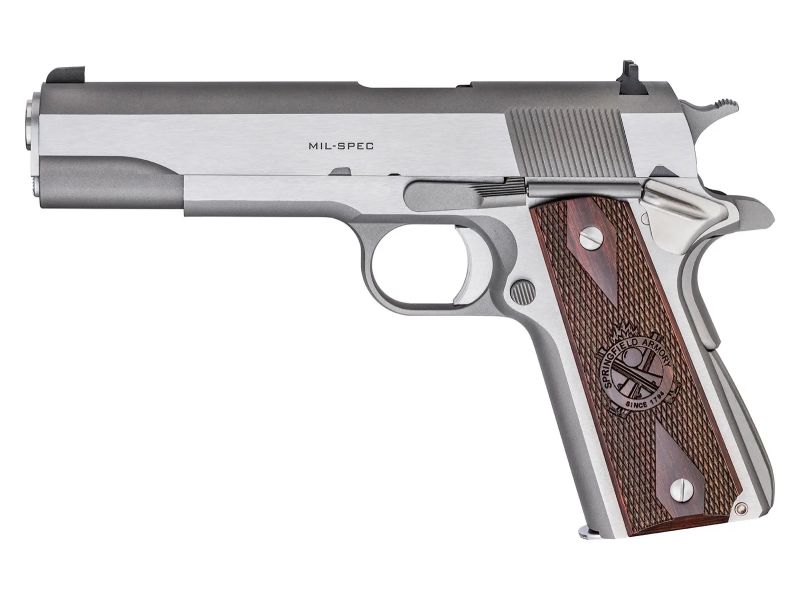 Springfield 1911 Mil-Spec SS CA Comp 45ACP 5" Barrel 7+1