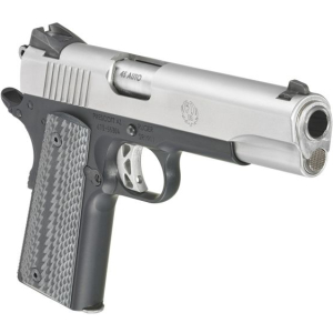 Ruger SR1911 LW Stainless 45ACP 5″ Barrel 7+1/8+1