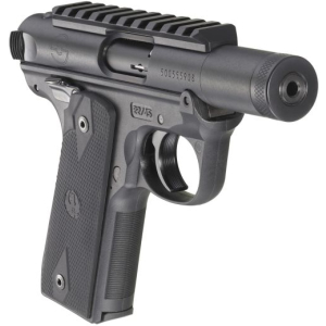 Ruger Mark IV 22/45 Tact Silencer Shop Blk 22LR 3″ 10+1