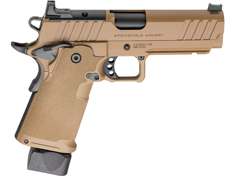 Springfield 1911 DS Prodigy AOS 9mm 4.25" 17/20+1 Coyote Vault - Image 3