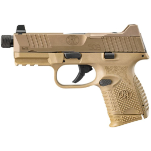 FN 509 Compact Tactical FDE 9mm 4.32″ 12+1/24+1