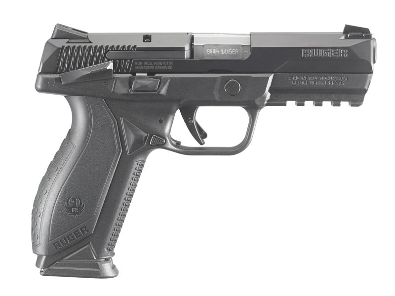 Ruger American Pistol Duty Black w/Manual Safety 9MM 4.2" Barrel 10+1 - Image 5