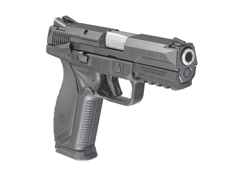 Ruger American Pistol Duty Black w/Manual Safety 9MM 4.2" Barrel 10+1 - Image 3