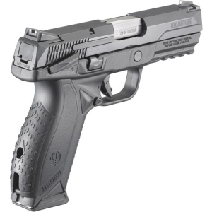 Ruger American Pistol Duty Black w/Manual Safety 9MM 4.2″ Barrel 10+1