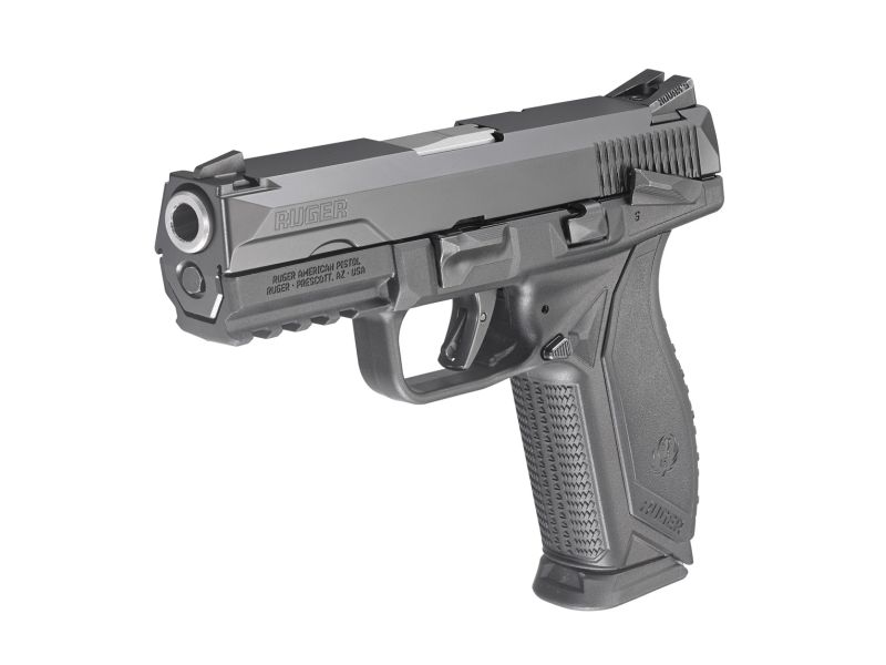 Ruger American Pistol Duty Black w/Manual Safety 9MM 4.2" Barrel 10+1 - Image 4