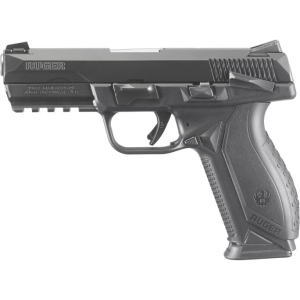 Ruger American Pistol Duty Black w/Manual Safety 9MM 4.2″ Barrel 10+1