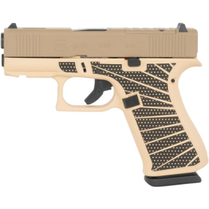Glock 43X MOS SCT Cover Up FDE Ripple 9mm 3.41″ 10+1
