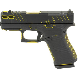 Glock 43X MOS SCT Black/Yellow 3.41″ Barrel 10+1