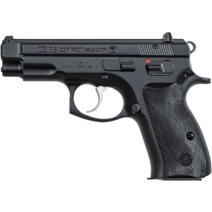 CZ 75 Compact w/Manual Safety Black Low Capacity *CA Compliant* 9mm 3.75″ Barrel 10+1