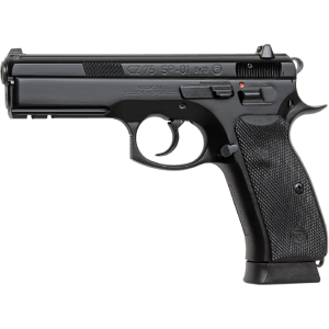 CZ 75 SP-01 w/Manual Safety Night Sights 9mm 4.6″ Barrel 18+1