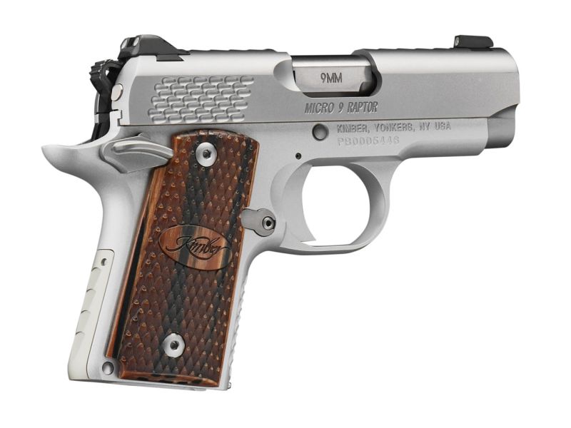 Kimber Micro 9 Stainless Raptor 9mm 3.15" Barrel 6+1 - Image 3