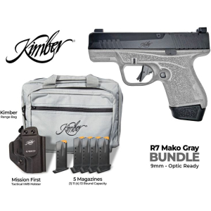 Kimber R7 Mako Gray Bundle 9mm 3.37″ 11+1/13+1