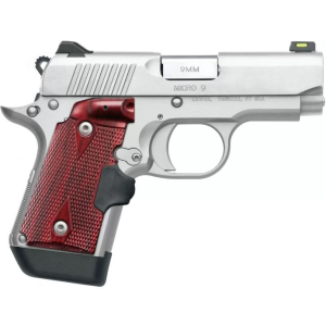 Kimber Micro 9 Stainless Rosewood LG 9mm 3.15″ Barrel 7+1