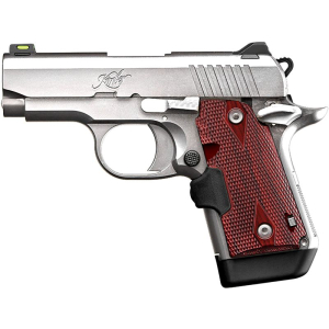 Kimber Micro 9 Stainless Rosewood LG 9mm 3.15″ Barrel 7+1
