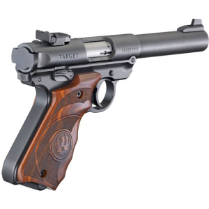 Ruger Mark IV Target 22LR 5.5″ 10+1 Blued/Laminate