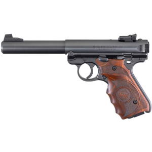 Ruger Mark IV Target 22LR 5.5″ 10+1 Blued/Laminate