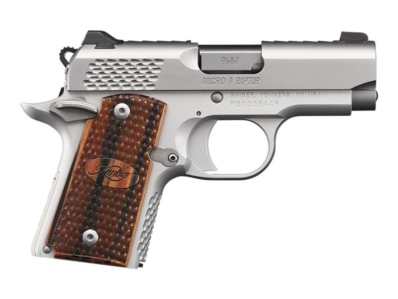 Kimber Micro 9 Stainless Raptor 9mm 3.15" Barrel 6+1 - Image 2