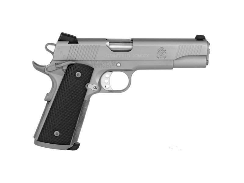 Springfield Armory 1911 TRP Stainless w/Range Bag *CA Compliant* 45ACP 5" Barrel 7+1 - Image 3