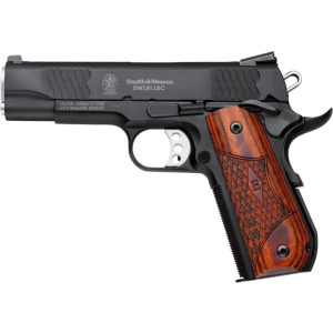 S&W 1911SC E-Series Round Butt Scandium Frame 45ACP 4.25″ Barrel 8+1