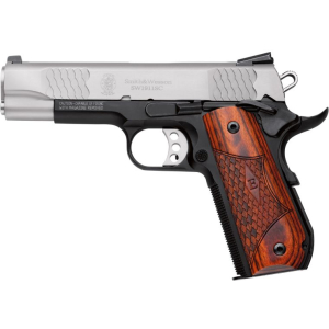 S&W 1911SC E-Series Round Butt Scandium Frame Two-Tone 45ACP 4.25″ Barrel 8+1