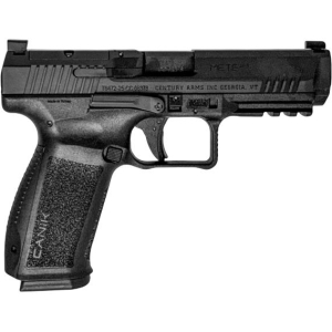 Canik METE SF 9mm 4.19″ OR SAO Black Cerakote 15+1